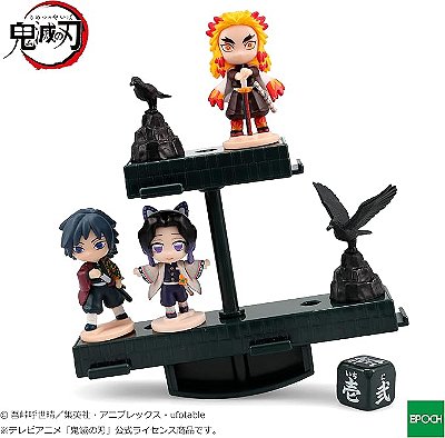 BONECO DEMON SLAYER - Kyojuro Giyu Shinobu Jogo Balance Game 7410