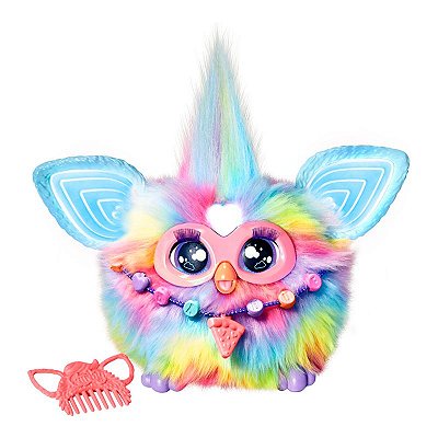 Pelúcia Interativa Furby Tie Dye Hasbro F8900