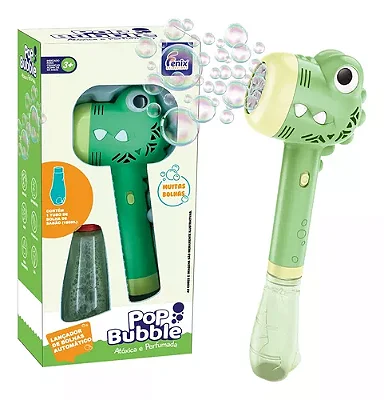 Lançador De Bolhas De Sabão Automático Dinossauro com Som