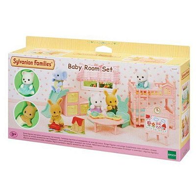 Sylvanian Families - Conjunto Quarto de Bebê Clássico 5397