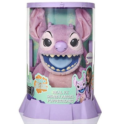 Pelucia Disney Angel Interativa e Realista - Stitch - Sunny