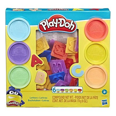 MASSA PLAY DOH E8532 - LETRAS HASBRO