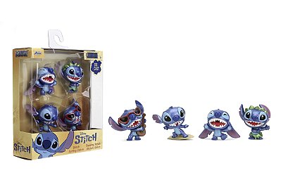 Boneco Stitch Mini - Colecionáveis com 4 - 6 cm - Disney