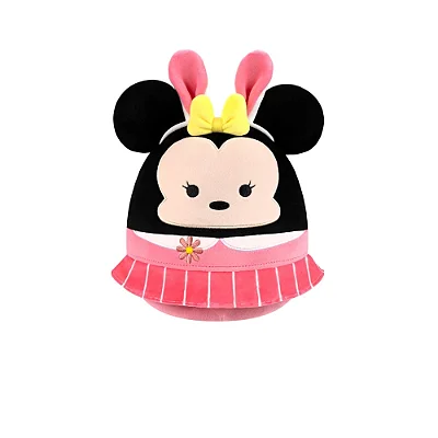 Pelúcia Squishmallow Disney 20 cm - MINNIE Coelho Páscoa