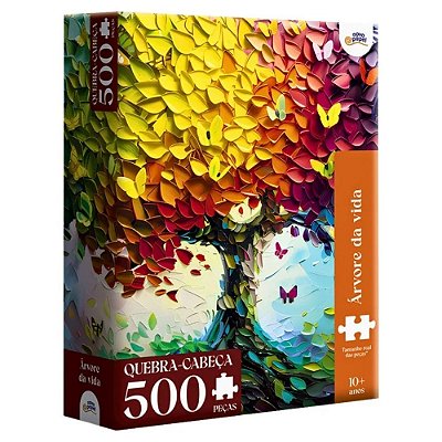 QUEBRA CABECA 500 PEÇAS ARVORE VIDA 8083
