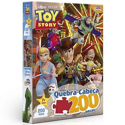Quebra Cabeça 200 peças Toy Story - 2656 Toyster
