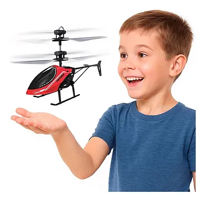 Mini Helicoptero Voador com Sensor de presença Recarregavel USB