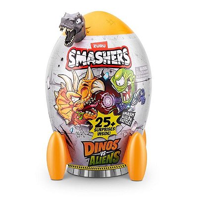 SMASHERS OVO DINO VS ALIENS 25 SURPRESAS