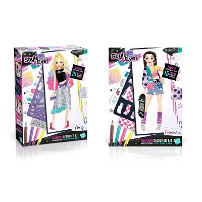 Kit Desenho Fashion Designer 15 modelos