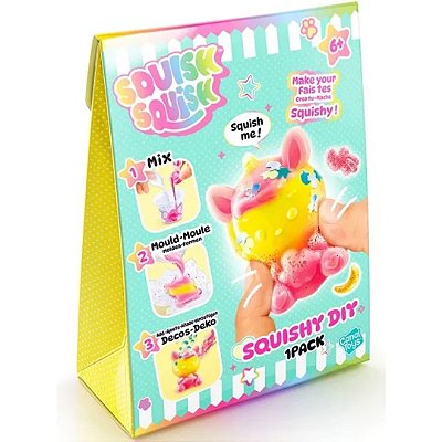 Fabrica Squish Faça Seu Squish Unicornio F2583