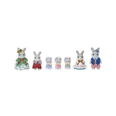 Sylvanian Families Familia Coelho Cauda 5863