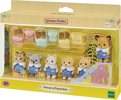 Sylvanian Families Berçario Nursery Playmates 5672