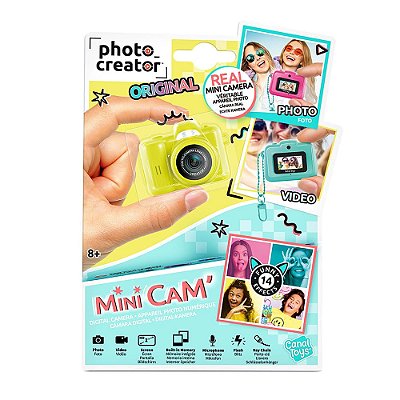 MIni Camera Fotográfica Digital Verde Pro f2561