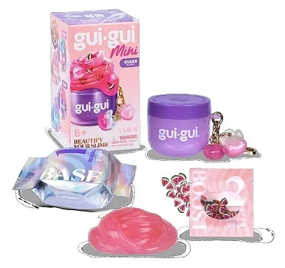 Slime Gui Gui Mini Clear Chaveiro F0259-1