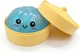 Fidget Toy Squishy Dumpling Bolinho Surpresa Anti Stress