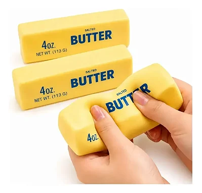 Squishy Manteiga Butter Antiestresse Brinquedo Sensorial Apertar