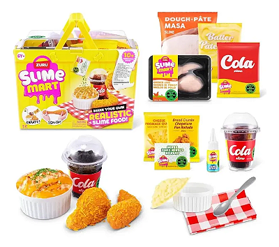 Kit Comida de Slime Mart Frango Frito
