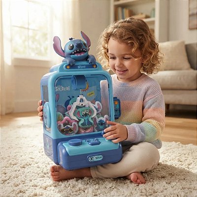Maquina De Pegar Bichinho Mini Infantil Disney Stitch