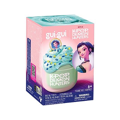 Kit de Slime GUI GUI Guerreiras do Kpop Zoey Gloss