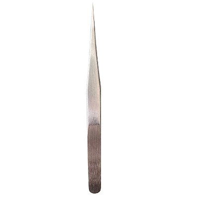 Pinça Reta Prata Tweezers