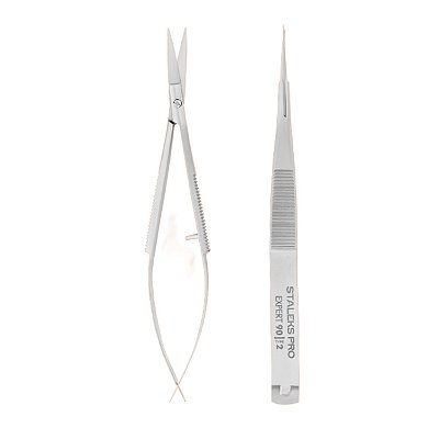 Tesoura de Sobrancelha Staleks Pro - SE-90-2