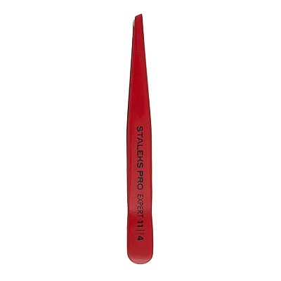 Pinça de Sobrancelha Staleks Pro - TE-11-4 - Chanfrada