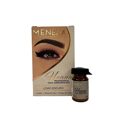 Henna Menela Loiro Escuro