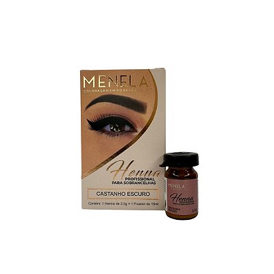 Henna Menela Castanho Escuro