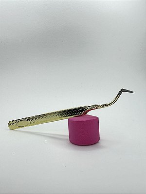Pinça Precisão fina Dourada