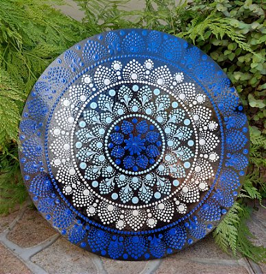 Mandala Pontilhismo Olho Grego