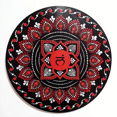 Mandala em pontilhismo - Chakra Básico