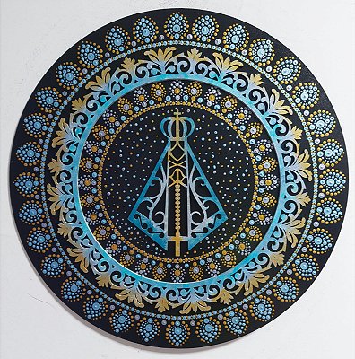 Mandala Nossa Senhora Aparecida 35 cm