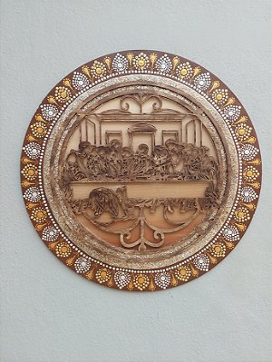 Mandala Santa Ceia 40 cm