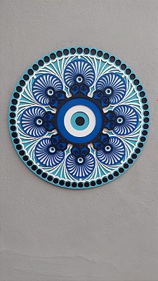 Mandala Olho Grego em camadas