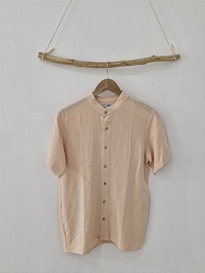 Camisa Gola Padre Linho
