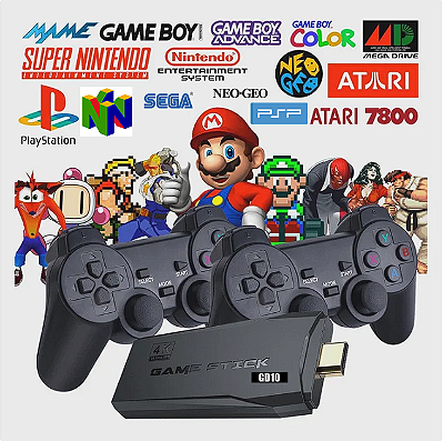 Video Game Box 90000 Jogos Clássicos Retro 2 Controles com Fio - GAME LIFE  BRASIL