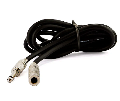 Extensor P10 Microfone 2 Metros Cabo Mono Reforçado Original