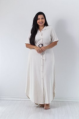 Vestido Chemise Plus Size Neli - MM Concept - Moda Feminina