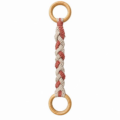 Suporte para Toalha Duo em Macramê Artesanal