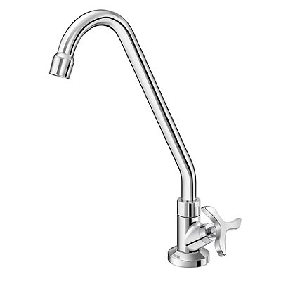 Torneira Cozinha Mesa Docol Pertutti Bica Alta Chrome