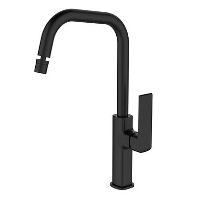 Torneira Lavatório Monocomando Lexxa LX2179 Black Matte