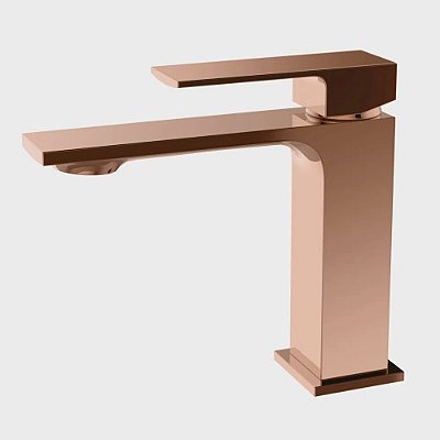 Torneira Lavatório Bancada Lexxa LX2296 Rose Gold