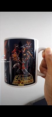 Caneca cavaleiros dos Zodiaco