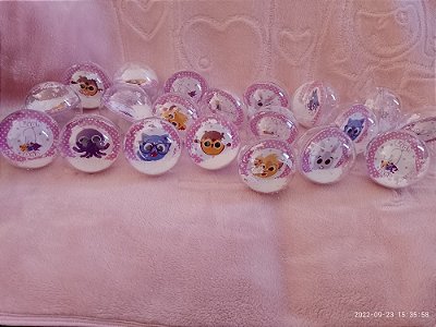 Bola acrílica personalizada