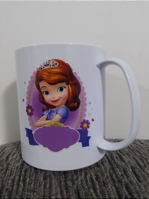 caneca princesinha Sofia