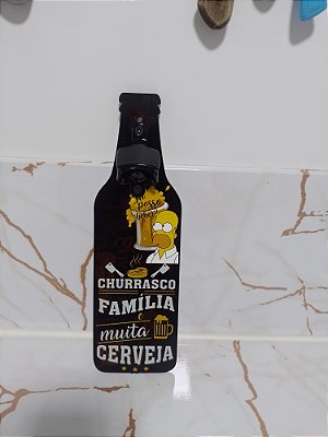 Abridor de Garrafa de parede