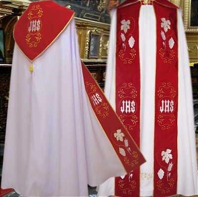 Capa de Asperge Bordada CG 314