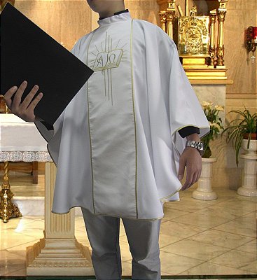 Veste de Ministro/Leitor - Veste de Leitor com Galão