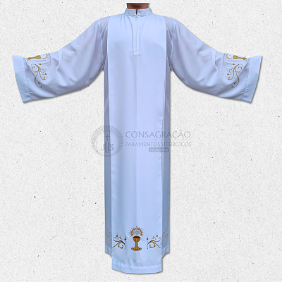 Túnica Tradicional Bordada Cálice - CG 634