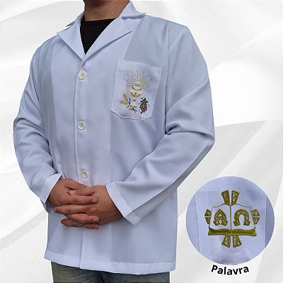 Jaleco de Ministro da Eucaristia e Ministro da Palavra (unissex)